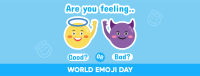 Emoji Day Poll Facebook Cover Design