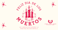 Candles for Dia De los Muertos Facebook ad Image Preview