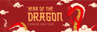 Chinese Dragon Zodiac Twitter header | BrandCrowd Twitter header Maker