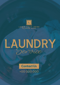 Clean Laundry Service Flyer Image Preview