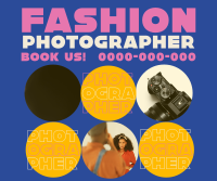 Retro Fashion Photographer Facebook post Image Preview