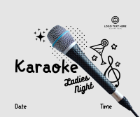 Karaoke Ladies Night Facebook post Image Preview