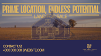 Minimalist Land For Sale Animation Preview