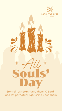 All Souls Day Prayer Facebook story Image Preview