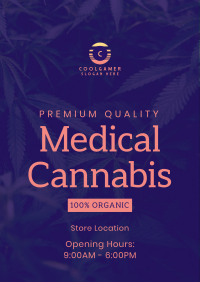 Medical Cannabis Flyer Design