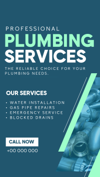 Expert Plumber Service Instagram story Image Preview
