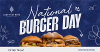 National Burger Day Facebook Ad Design