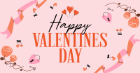 Valentines Greeting Facebook Ad Design