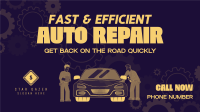 Professional Mechanic Service Facebook Event Cover Image Preview