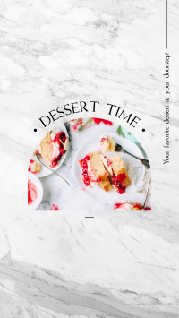 Dessert Time Delivery Instagram Story Design