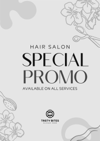 Beauty Salon Discount Poster Image Preview