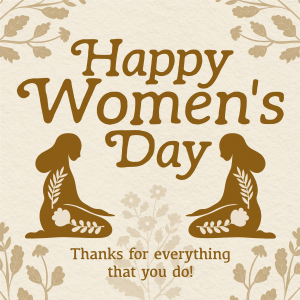 Rustic International Women's Day Instagram post Image Preview