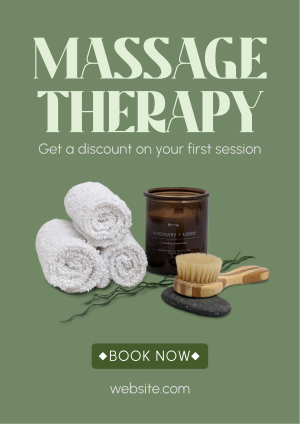 Massage Therapy Flyer Image Preview