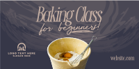 Beginner Baking Class Twitter post Image Preview