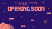 Game Shop Opening Zoom background Image Preview