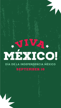 Viva Mexico Flag Facebook story Image Preview