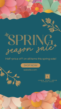 Spring Season Sale YouTube short Image Preview