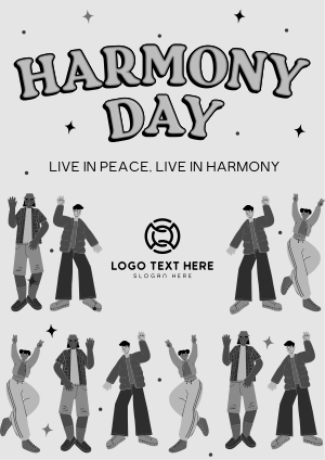 Harmony Day Sparkles Flyer Image Preview