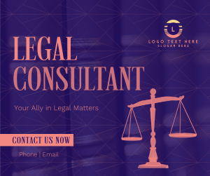 Corporate Legal Consultant Facebook post Image Preview