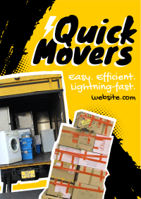 Quick Movers Flyer Design