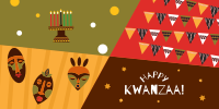 Abstract Kwanzaa Twitter post Image Preview