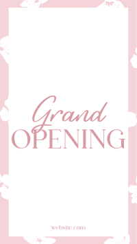 Floral Grand Opening Instagram story Image Preview