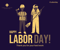 Happy Workers Facebook post Image Preview