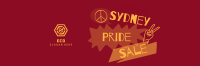 Pride Sale Twitter Header Design