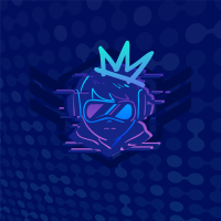 Glitching Face Stream Twitch Profile Picture Design