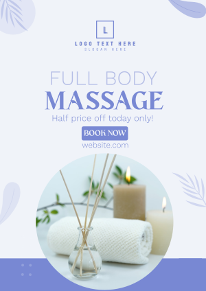 Massage Promo Flyer Image Preview