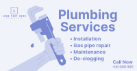 Plumbing Professionals Facebook Ad Design