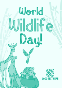 World Wildlife Conservation Flyer Design