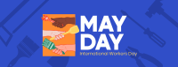 Hand in Hand on May Day Facebook Cover Image Preview