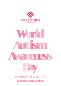Autism Awareness Flyer Design