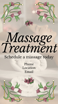 Art Nouveau Massage Treatment YouTube short Image Preview