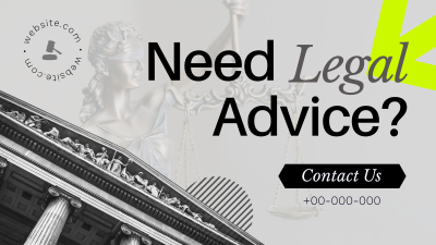 Professional Legal Firm Facebook event cover Image Preview