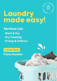 Laundry Made Easy Flyer Image Preview