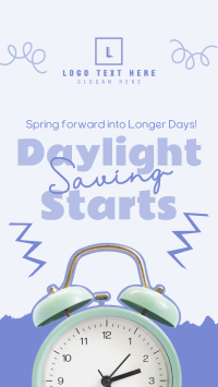 Start Daylight Saving Instagram Story Design