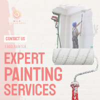 Painting Service Brush Instagram post Image Preview