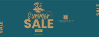 Island Summer Sale Facebook cover Image Preview