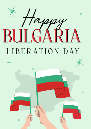 Happy Bulgaria Liberation Day Flyer Image Preview