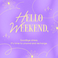 Weekend Greeting Quote Linkedin Post Image Preview
