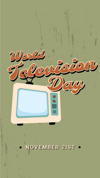 Retro TV Day YouTube short Image Preview