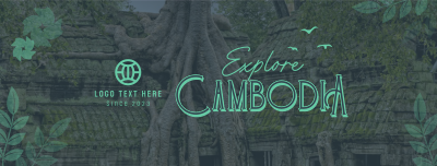 Cambodia Travel Tour Facebook cover Image Preview
