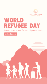 Refugee Day Awareness Instagram Story Design
