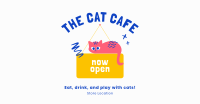 Cat Cafe Facebook ad Image Preview