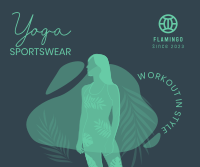 Yoga Sportswear Facebook Post Design