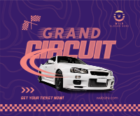 Racing Contest Facebook Post Design