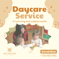 Cloudy Daycare Service Linkedin Post Image Preview