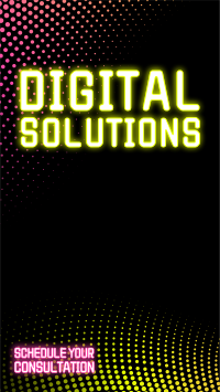 Halftone Solutions Facebook Story Image Preview